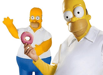 Homer Simpson Kostuums