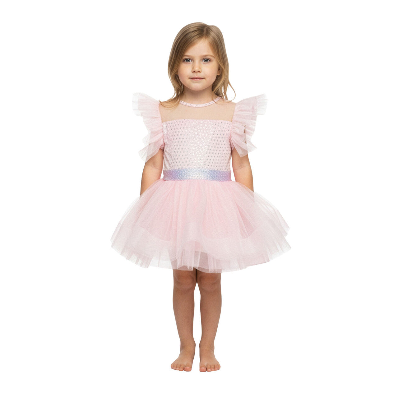 Op deze afbeelding zie je een Kostuums, van het merk Wilbers. Meer Dan Prima Ballerina Meisje Kostuum