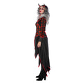 Duivelse Vampier Jas Vrouw Kostuum