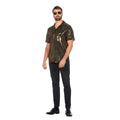 Shirt Metallic Disco Bal Goud Man