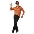 Oranje Retro Blouse Jaren 70 Man