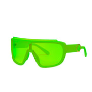 Op deze afbeelding zie je een Accessoires, van het merk Wilbers. Neon Blaster Bril Groen