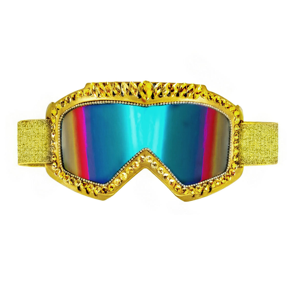 Op deze afbeelding zie je een Accessoires, van het merk Wilbers. Golden Diva Op De Piste Skibril