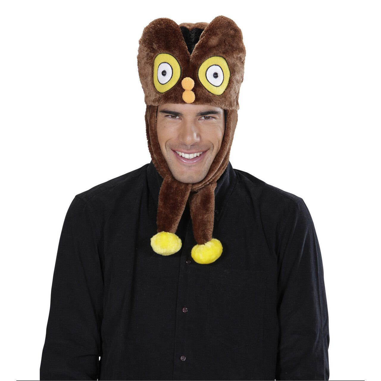 Op deze afbeelding zie je een Accessoires, van het merk Widmann. Uil Muts