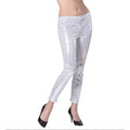 Pailletten Legging Las Vegas Zilver Vrouw
