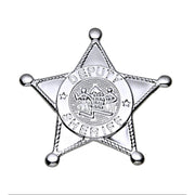 Op deze afbeelding zie je een Accessoires, van het merk Widmann. Sheriff Ster Zilver