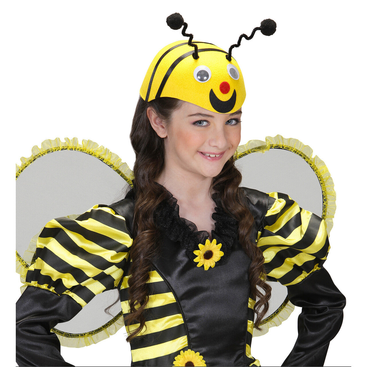 Op deze afbeelding zie je een Accessoires, van het merk Widmann. Bij Hoed Vilt Met Antennes
