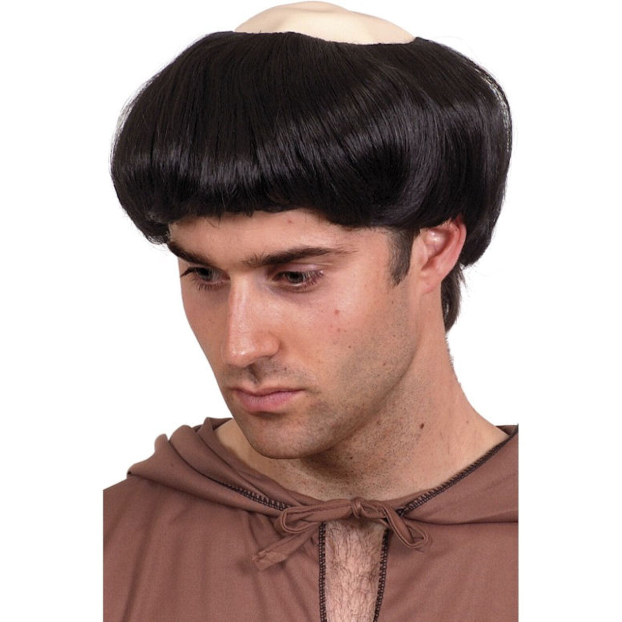 Op deze afbeelding zie je een Accessoires, van het merk Smiffy's. Monnik Pruik
