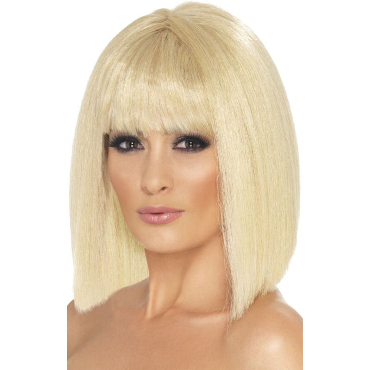 Op deze afbeelding zie je een Accessoires, van het merk Smiffy's. Blonde Pruik Lola