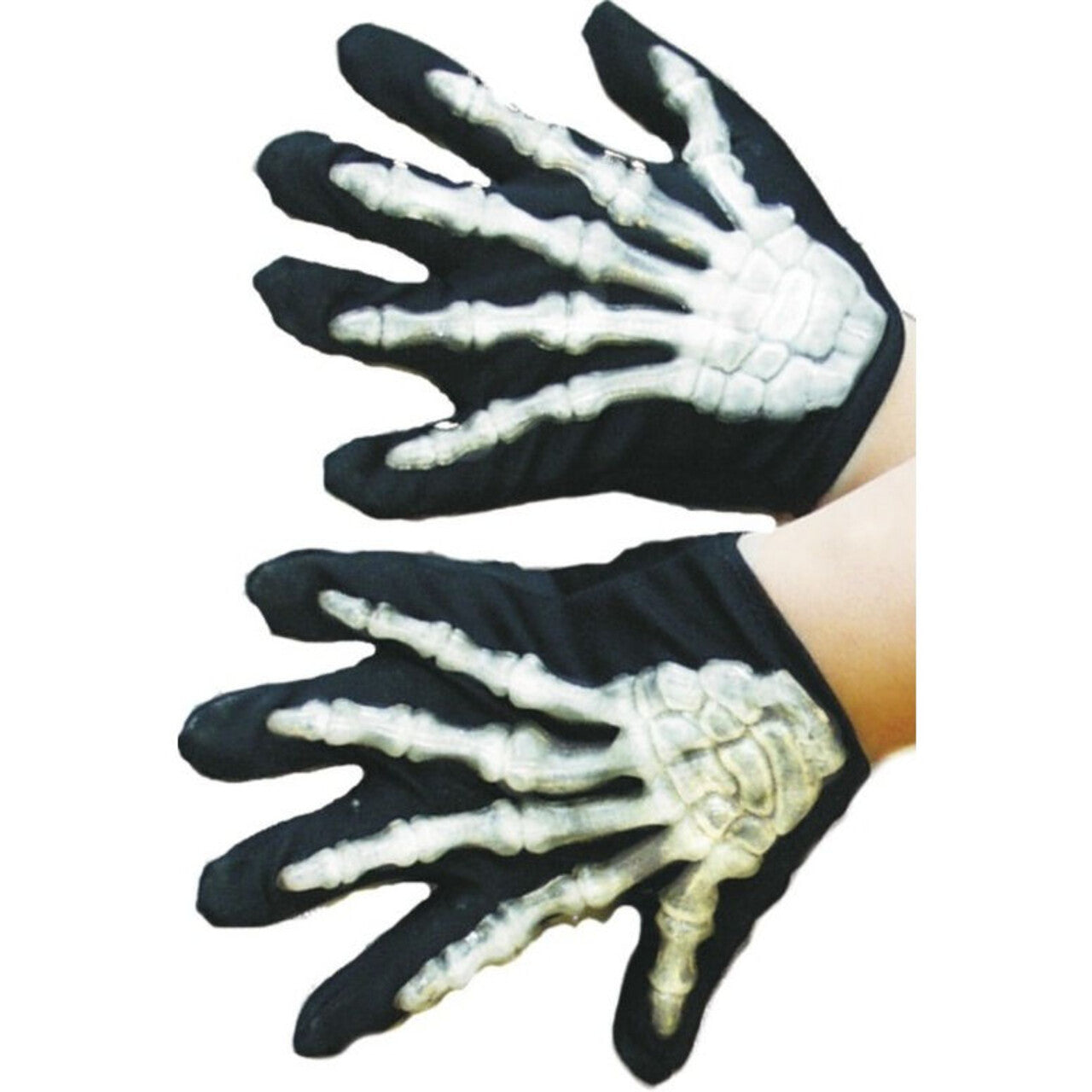 Op deze afbeelding zie je een Accessoires, van het merk Smiffy's. Skelet Handschoenen Kind