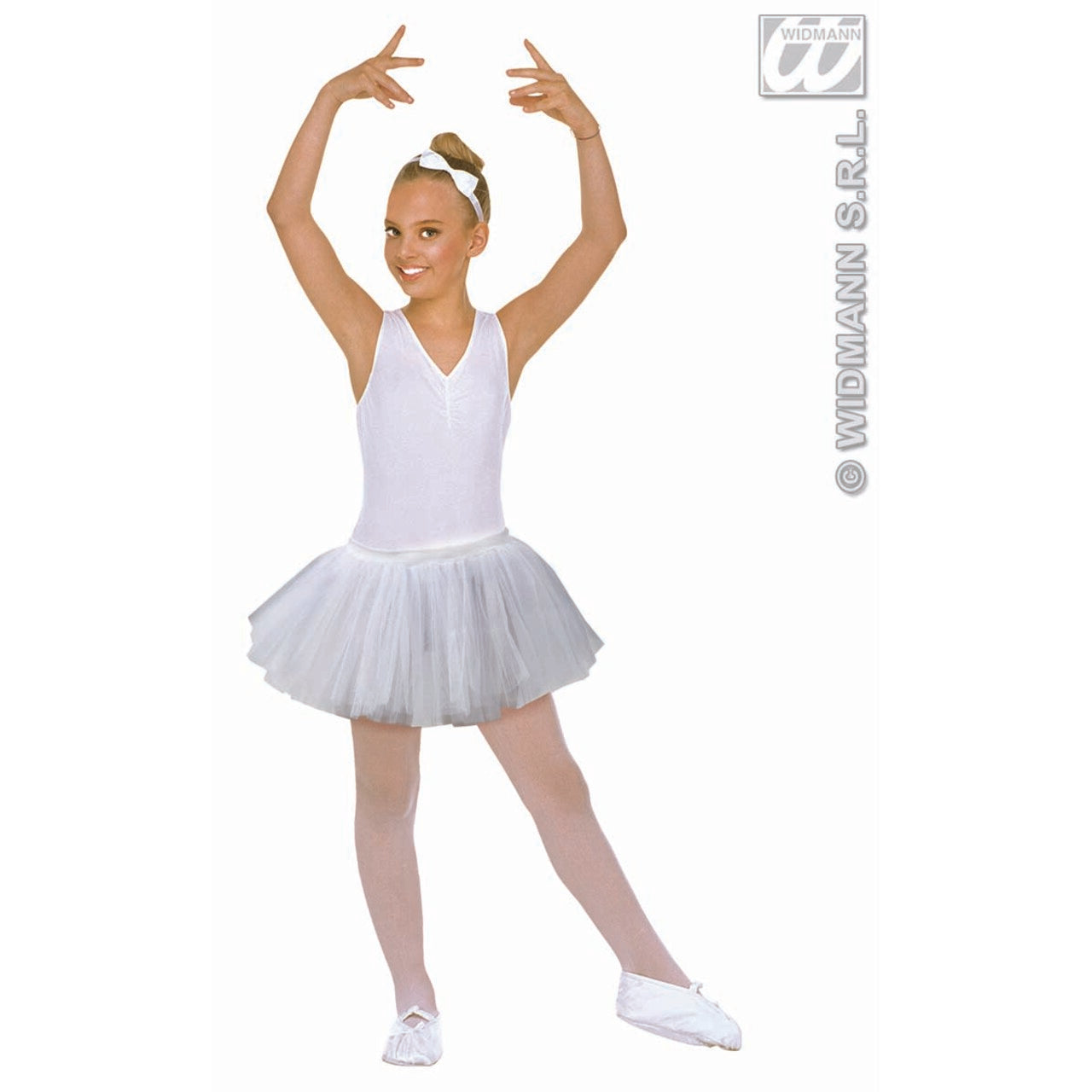 Op deze afbeelding zie je een Accessoires, van het merk Widmann. Tutu Kind Wit