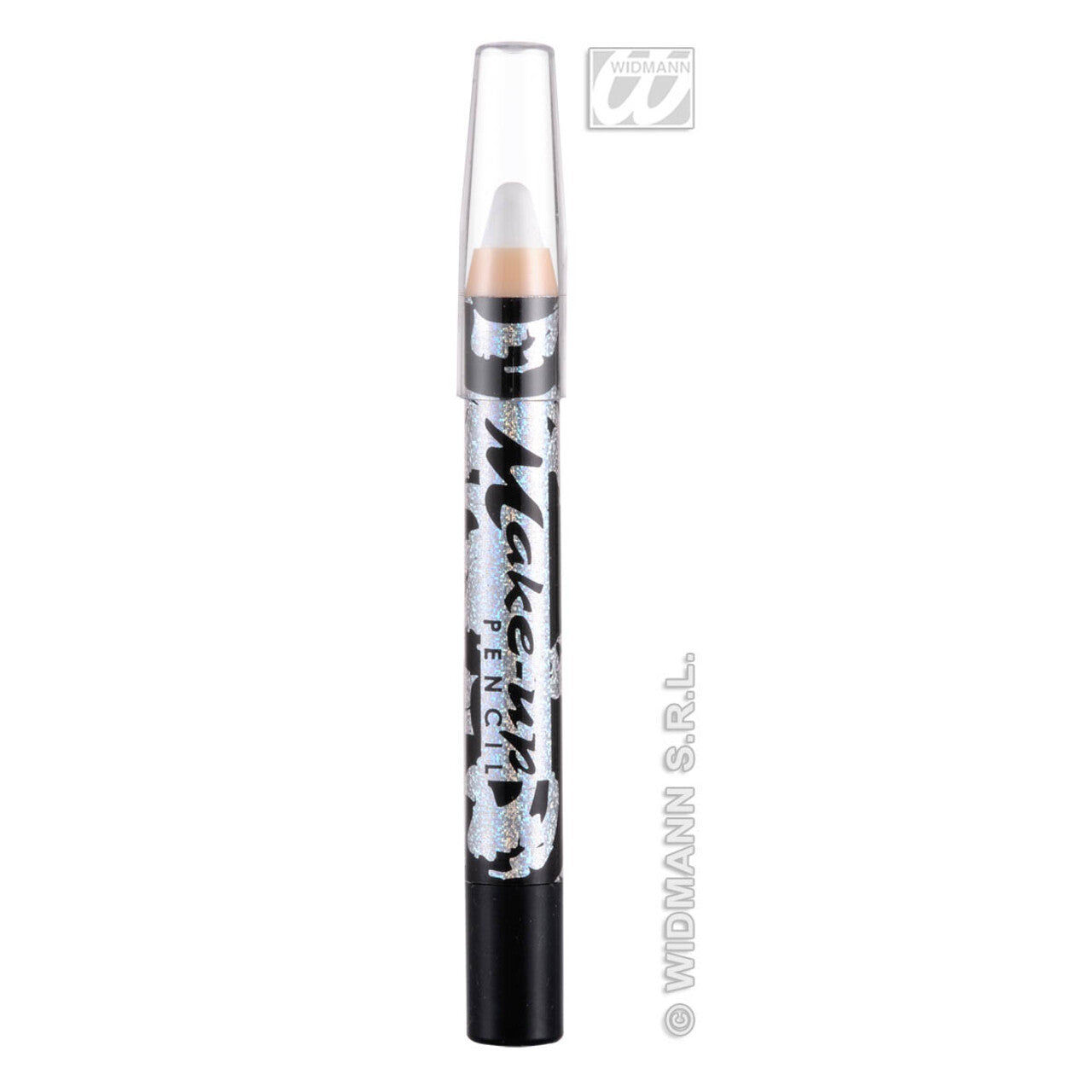 Op deze afbeelding zie je een Accessoires, van het merk Widmann. Make-Up Potlood Wit