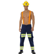 Op deze afbeelding zie je een Kostuums, van het merk Smiffy's. Brandweer Uit Jouw Dromen Man Kostuum