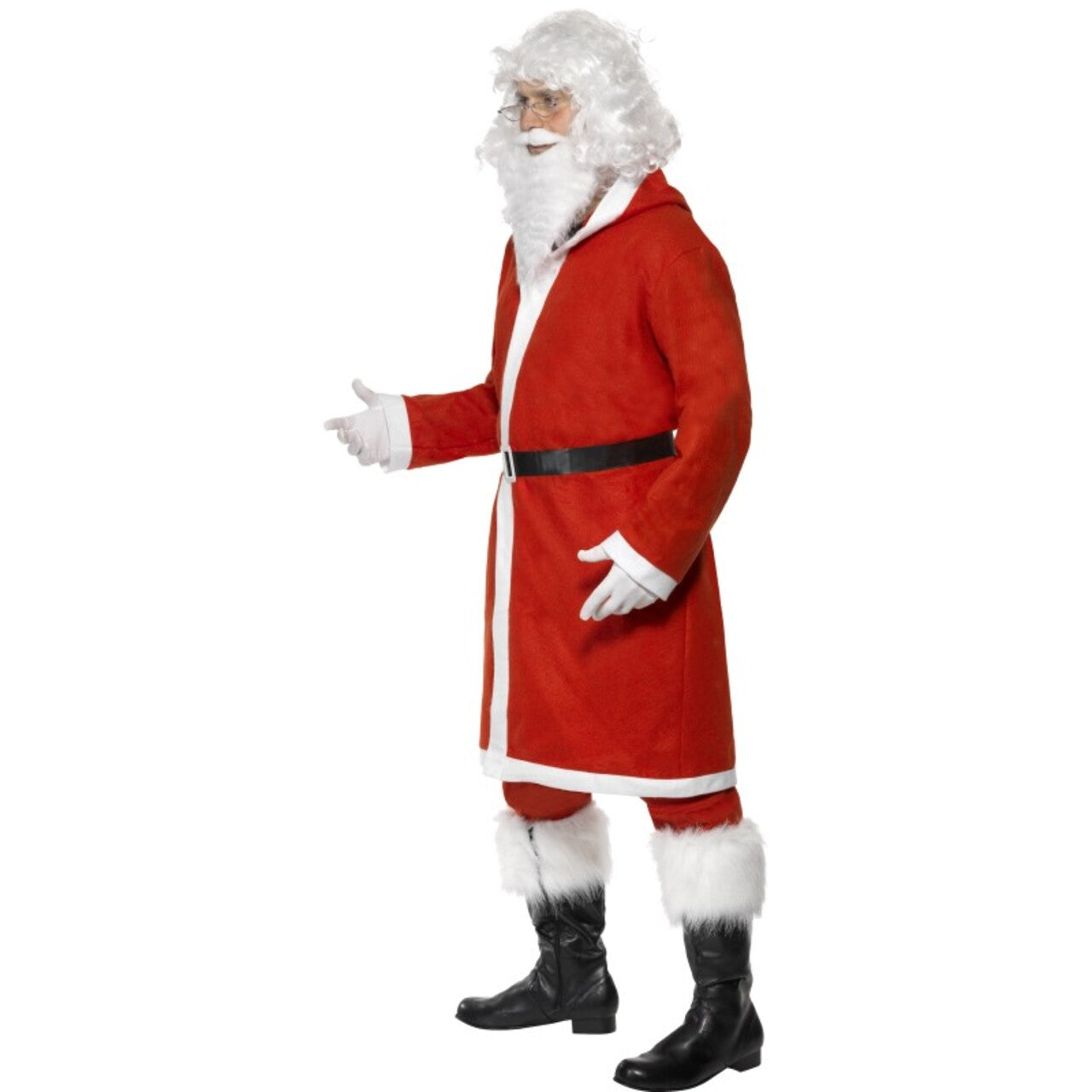 Op deze afbeelding zie je een Kostuums, van het merk Smiffy's. Voordelig Santa Claus Man Kostuum