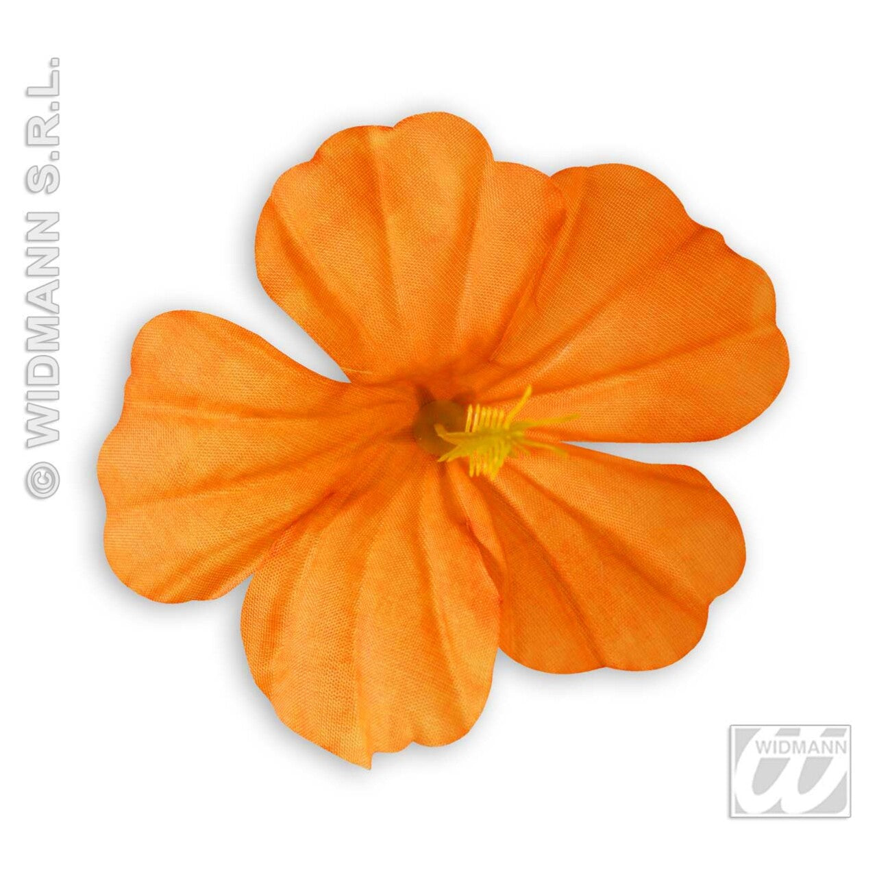 Op deze afbeelding zie je een Decoratie, van het merk Widmann. Set Van 18 Hibiscus Bloemen