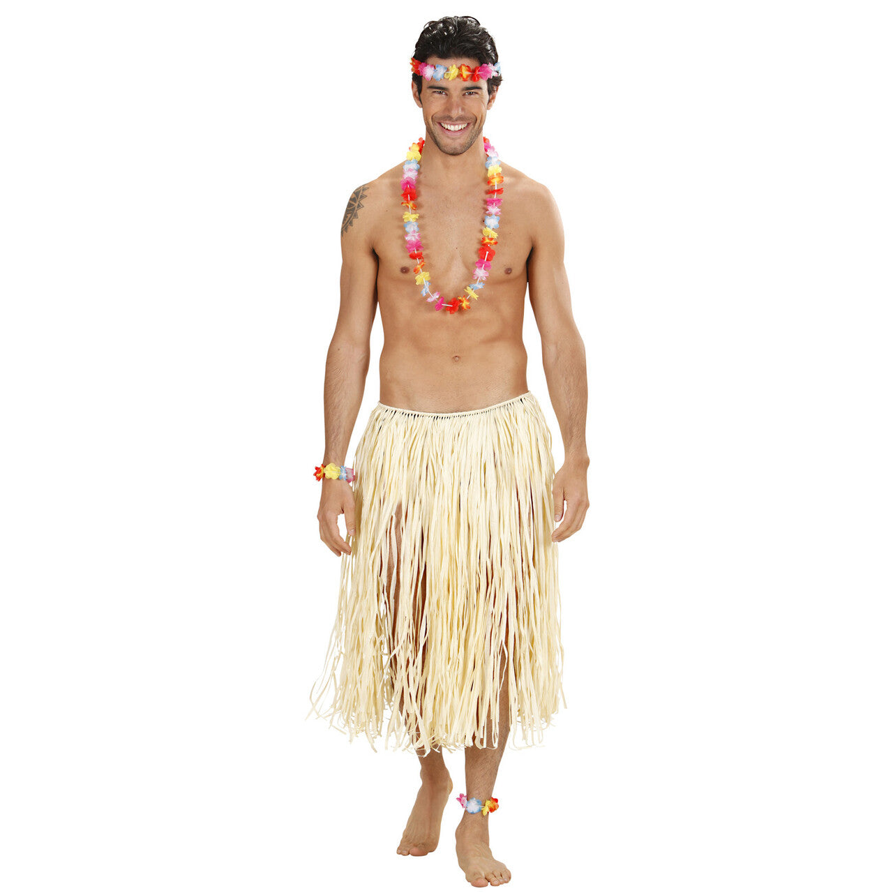 Op deze afbeelding zie je een Accessoires, van het merk Widmann. Hawai Set Meerkleurig