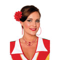 Haarclip Bloem Mini Rood Si Sinorita