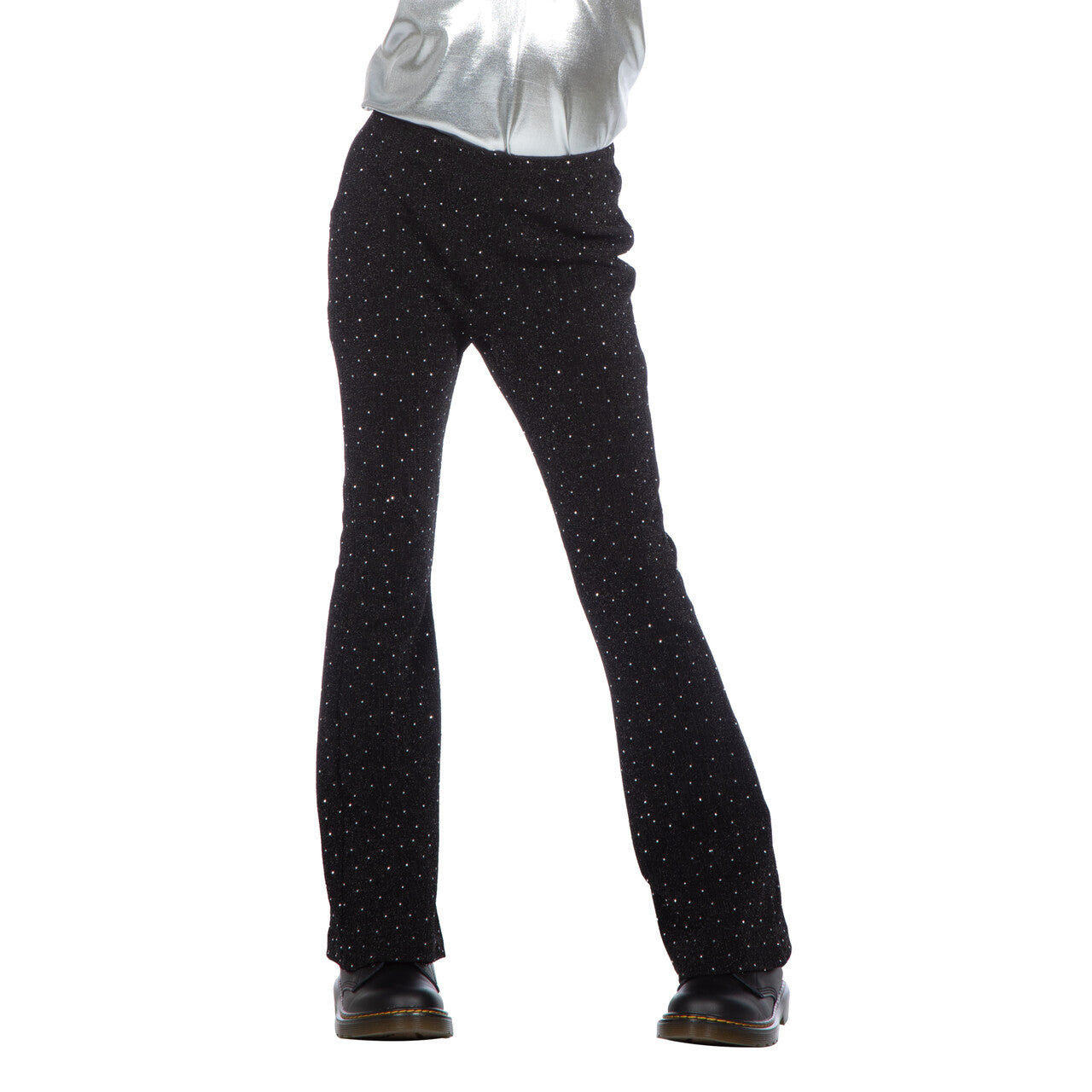 Op deze afbeelding zie je een Kostuums, van het merk Wilbers. Disco Diamond Flared Broek Meisje