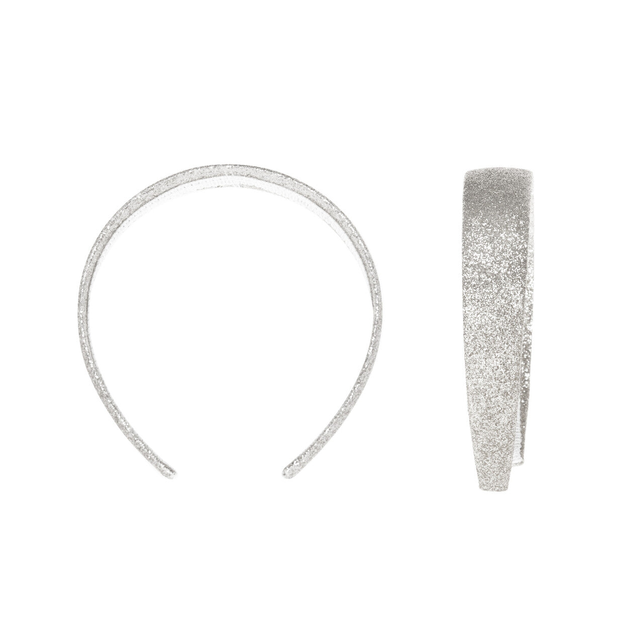 Op deze afbeelding zie je een Accessoires, van het merk Wilbers. Haarband Zilver Glits And Glam Jaren 50