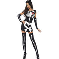 Fever Sexy Skelet Vrouw Kostuum