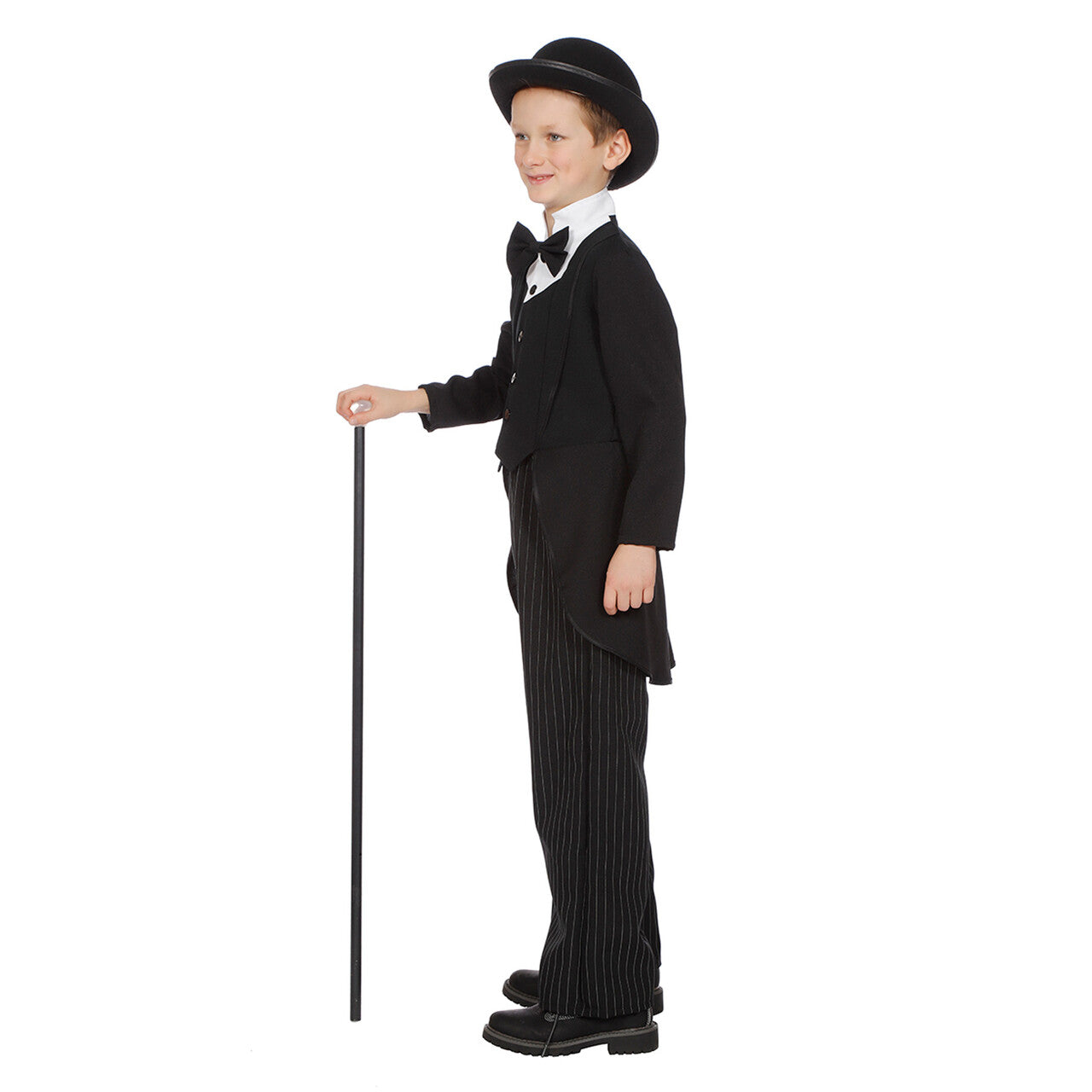 Op deze afbeelding zie je een Kostuums, van het merk Wilbers. Charlie Uit De Stomme Film Kind Jongen Kostuum