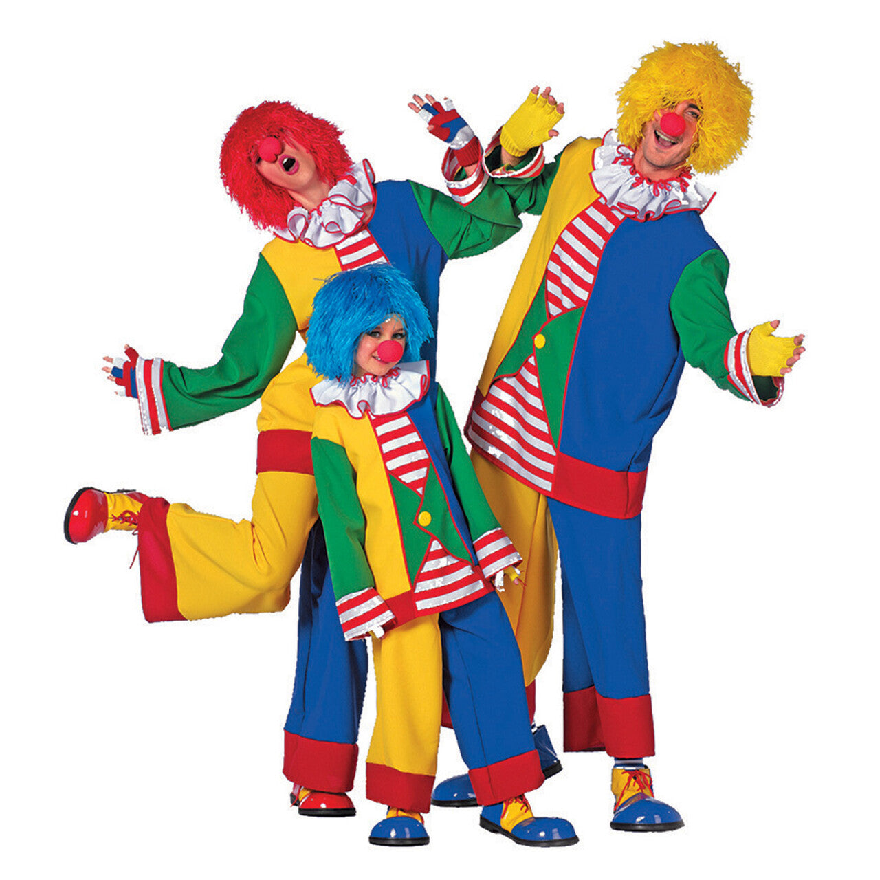 Op deze afbeelding zie je een Kostuums, van het merk Wilbers. Kappi De Clown Jongen Kostuum