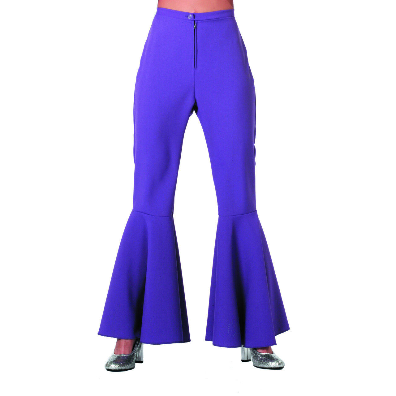 Op deze afbeelding zie je een Kostuums, van het merk Wilbers. Dancing Purple Hippie Broek Vrouw