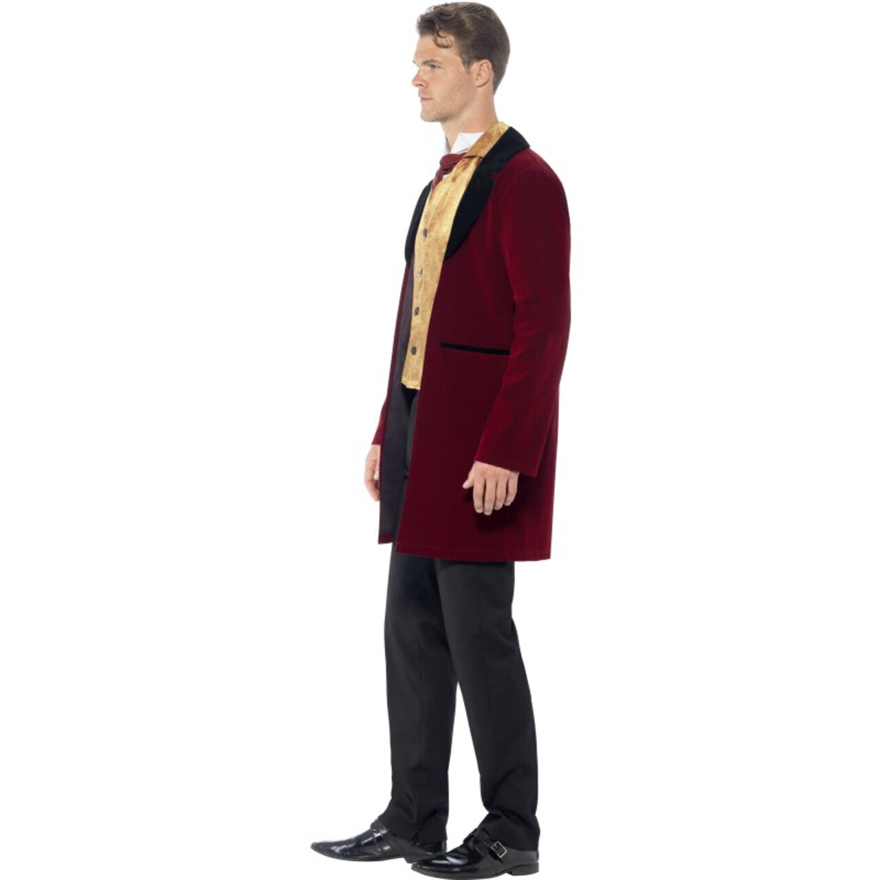 Op deze afbeelding zie je een Kostuums, van het merk Smiffy's. Edwardiaanse Heer Luxe Man Kostuum