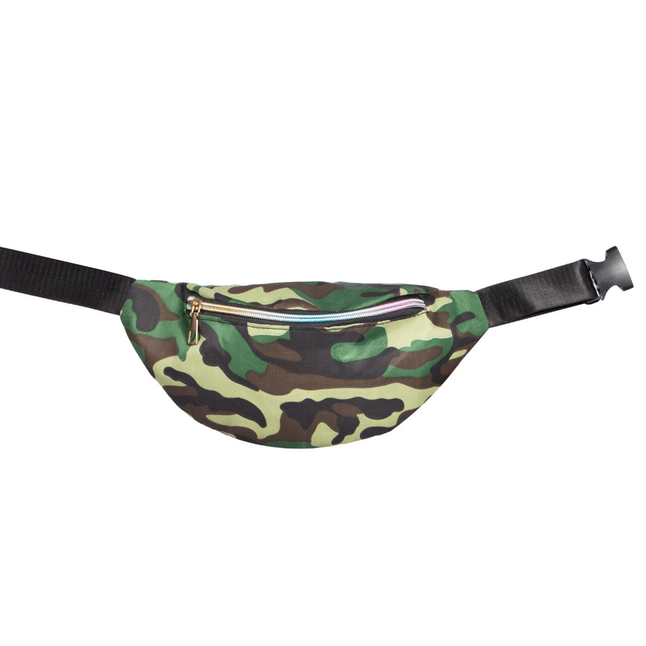 Op deze afbeelding zie je een Accessoires, van het merk Wilbers. Heuptas Jaren 80 Leger Camo