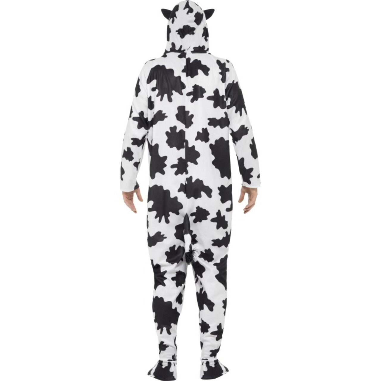 Op deze afbeelding zie je een Kostuums, van het merk Smiffy's. Onesie Kauwende Koe Kostuum