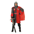 Chevalier Arthur Gris Rouge Costume Homme