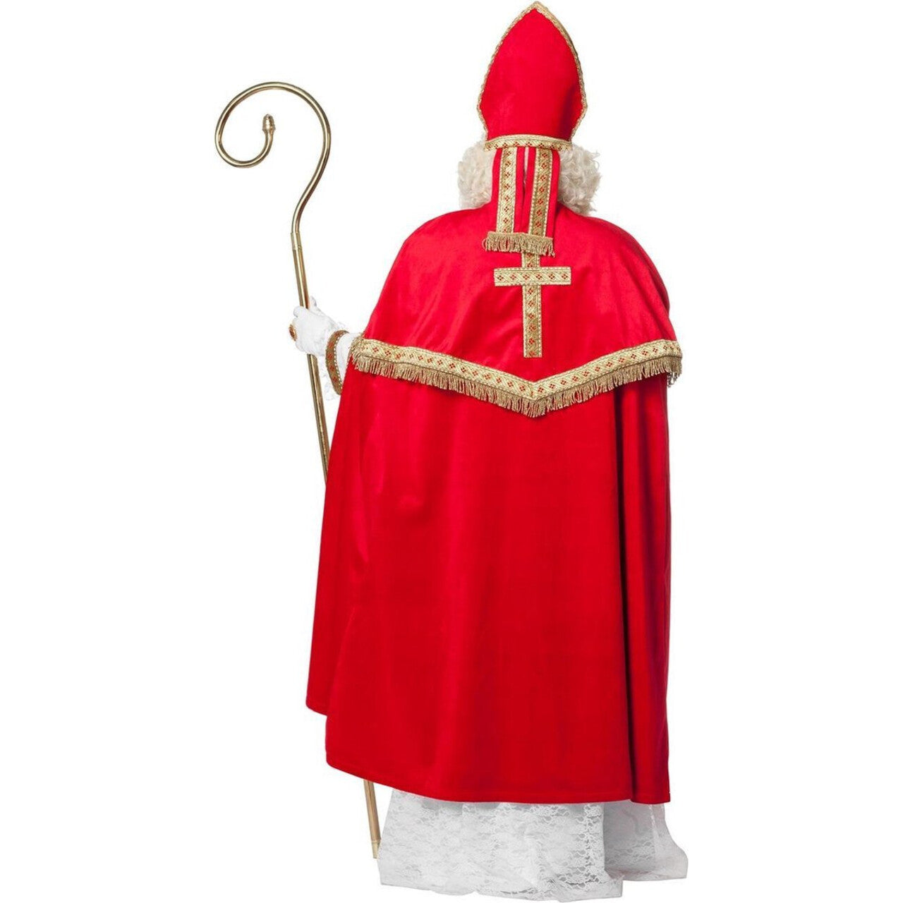 Op deze afbeelding zie je een Kostuums, van het merk Wilbers. Sinterklaas De Kindervriend Man Kostuum