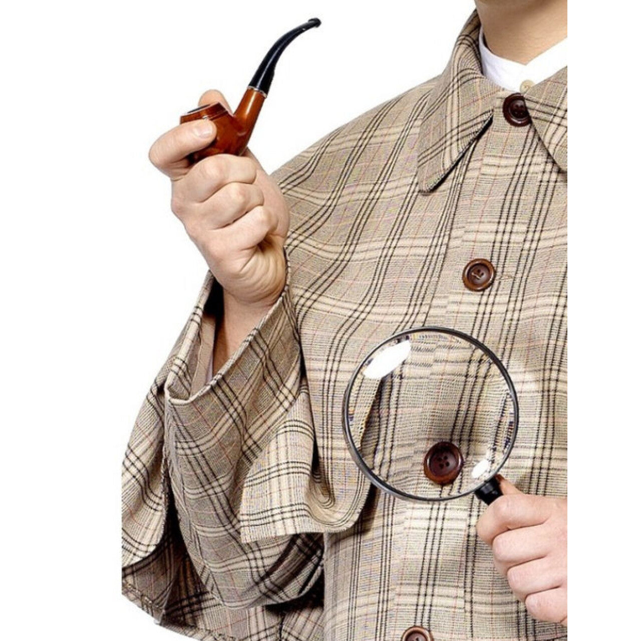 Op deze afbeelding zie je een Accessoires, van het merk Smiffy's. Sherlock Holmes Kit