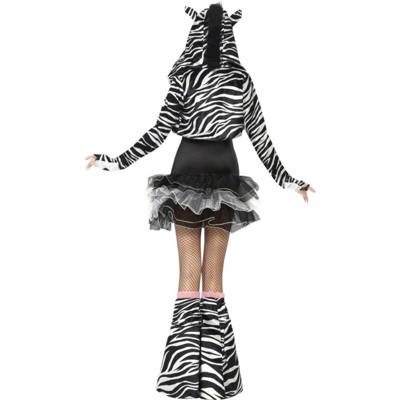 Op deze afbeelding zie je een Kostuums, van het merk Smiffy's. Sexy Zebra Vrouw Kostuum