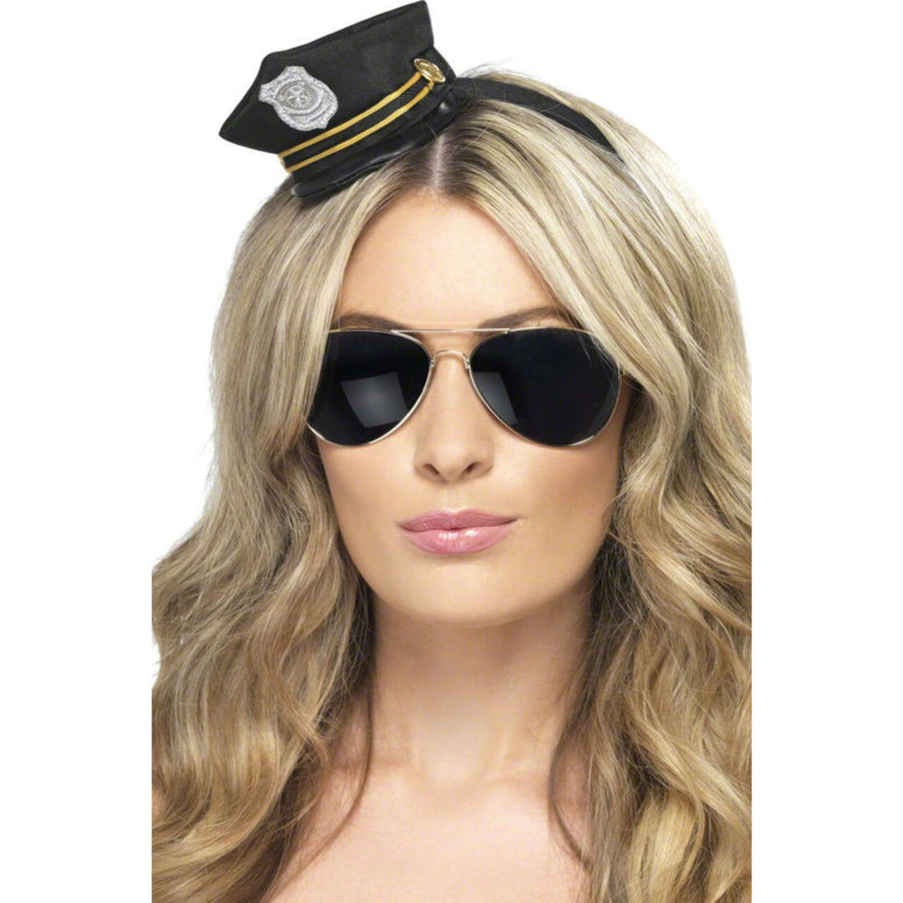 Op deze afbeelding zie je een Accessoires, van het merk Smiffy's. Mini Politie Hoed