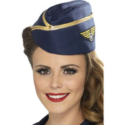 Op deze afbeelding zie je een Accessoires, van het merk Smiffy's. Stewardess Hoed