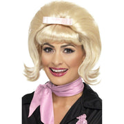 Op deze afbeelding zie je een Accessoires, van het merk Smiffy's. Blonde Pruik 50s