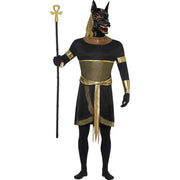 Op deze afbeelding zie je een Kostuums, van het merk Smiffy's. Mythische Egyptische God Annubis De Jackhals Kostuum Man