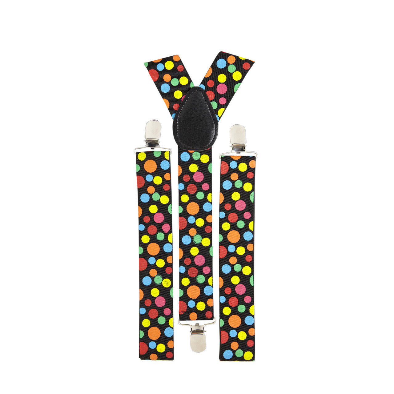 Op deze afbeelding zie je een Accessoires, van het merk Widmann. Bretels Met Gekleurde Bollen