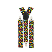 Op deze afbeelding zie je een Accessoires, van het merk Widmann. Bretels Met Gekleurde Bollen