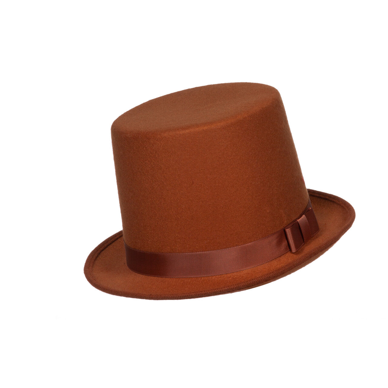 Op deze afbeelding zie je een Accessoires, van het merk Wilbers. Hoge Hoed Nette Gelegenheden Bruin