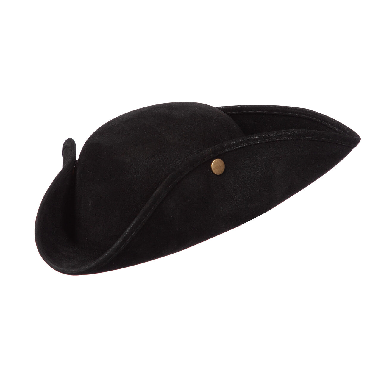 Op deze afbeelding zie je een Accessoires, van het merk Wilbers. Eenvoudige Piratenhoed Zwart
