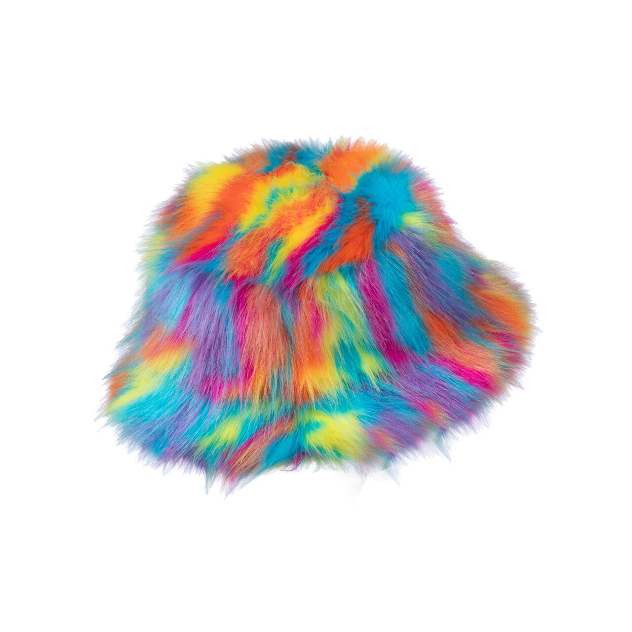 Op deze afbeelding zie je een Accessoires, van het merk Wilbers. Bonte Fluffy Vissershoedje