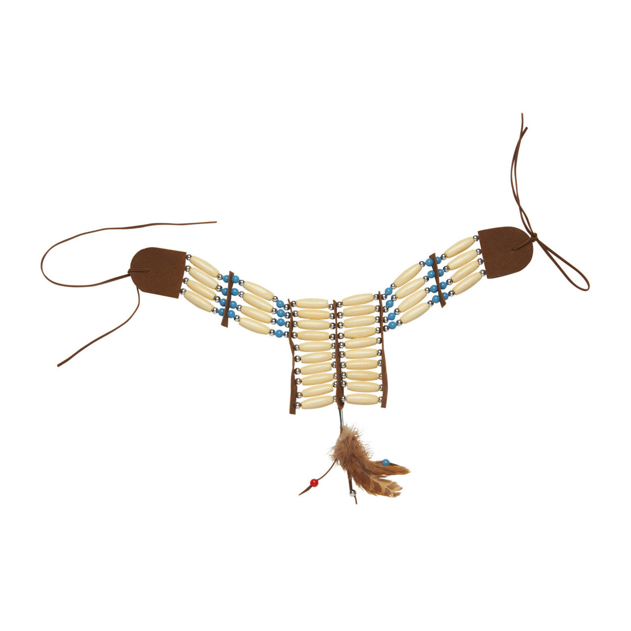 Op deze afbeelding zie je een Accessoires, van het merk Widmann. Nekband Indiaan