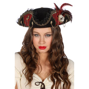 Op deze afbeelding zie je een Accessoires, van het merk Wilbers. Piratenhoed Pirate Superdeluxe