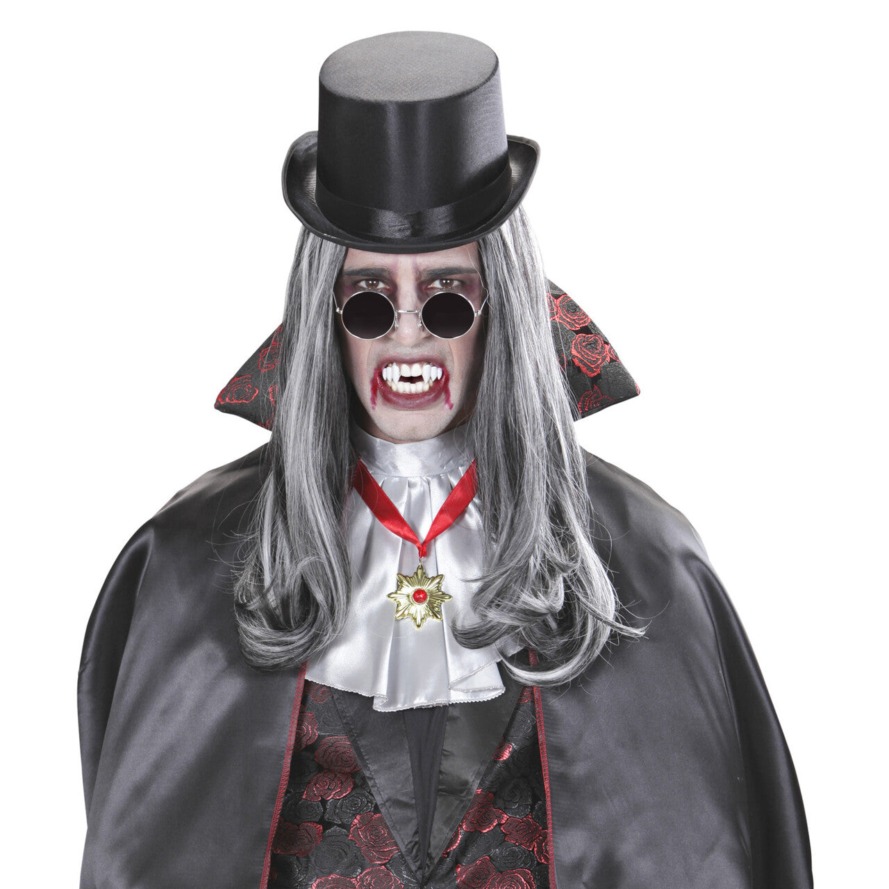 Op deze afbeelding zie je een Accessoires, van het merk Widmann. 6 Vampier Tanden