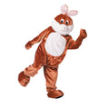 Full-Body Mascotte Paashaas Man Kostuum