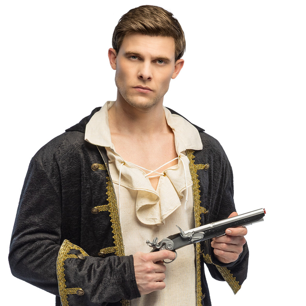 Op deze afbeelding zie je een Accessoires, van het merk Boland. Piratenpistool Blackfire