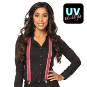 Op deze afbeelding zie je een Accessoires, van het merk Boland. Bretels Neon Roze