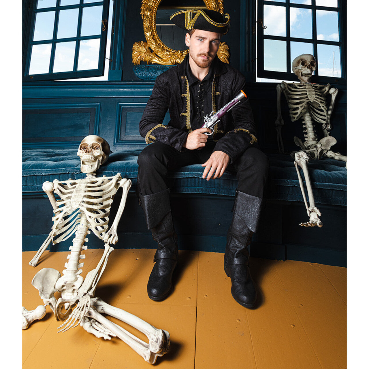 Op deze afbeelding zie je een Accessoires, van het merk Boland. Piratenpistool De Donderknal